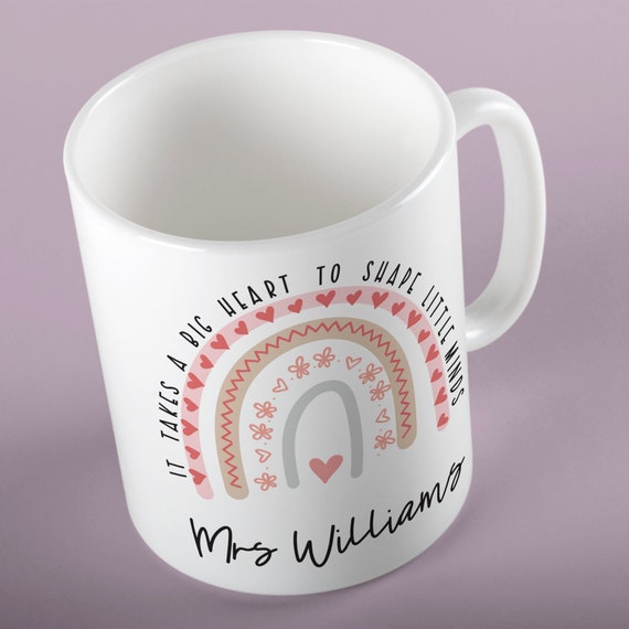Personalised Teacher Gift Mug - End Of Term Gift, Teacher Gift, School Leaver Gift