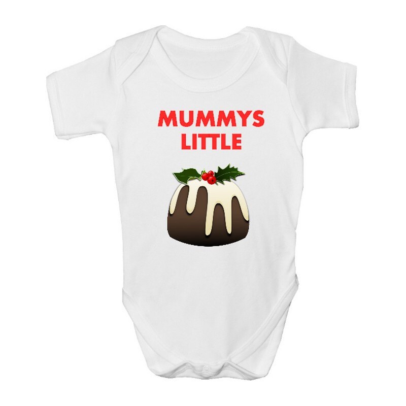 christmas pudding baby grow