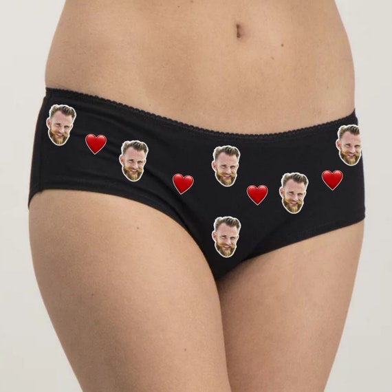 Funny Women's Underwear Personalised Underwear With Your Face Printed on  Them, Professionally Printed on Cotton Knickers -  Sweden