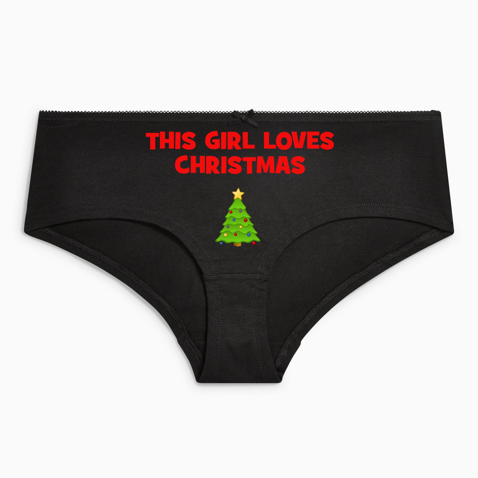 Funny Women's Christmas Underwear Knickers Christmas - Etsy