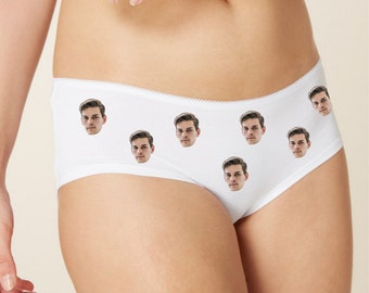Funny Women's Underwear - Personalised Underwear With Your Face Printed On  Them Professionally Printed on Cotton Knickers - Face Knickers.