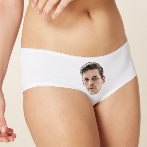 Personalised Underwear - Knickers With Your Face Printed On Them - Cotton  Knickers professionally printed - Face Knickers, Face Panties.