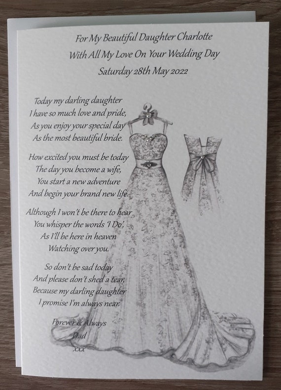 Handmade Personalised Card Wedding Day Anniversary Engagement Copper Gift Box CF 
