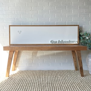 Personalized Travel Magnet Display Board, Magnetic Bulletin Board, Message Board, Memo-Photo Display Board, Command Center, 6 sizes