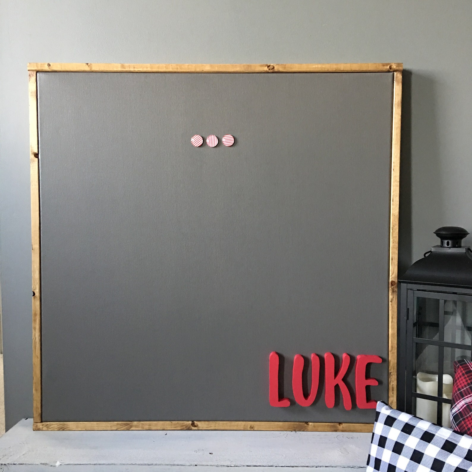 Personalized Memo Board Large Message Board Etsy