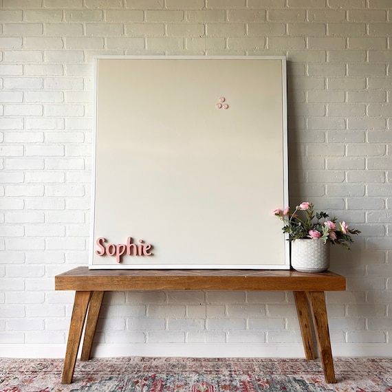Bulletin Board, Message Board, Magnet Board, Memo Board, Photo Display, Magnetic Bulletin Board, Personalized Magnet Board, Wood Name Sign