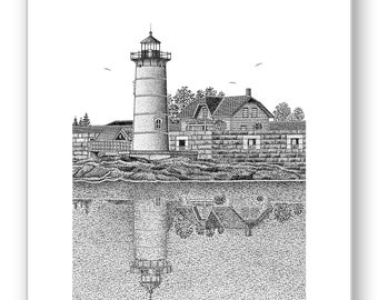 Portsmouth Harbor Lighthouse - Limited Edition Print
