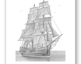 The Bounty - Unmatted or Matted Limited Edition Prints