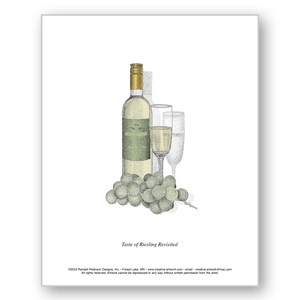 Taste of Riesling Revisited - Unmatted & Matted Limited Edition Prints