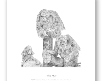 Family Affair - Matted Limited Edition Print