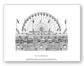 Fair Fun and Memories - Unmatted & Matted Limited Edition Prints
