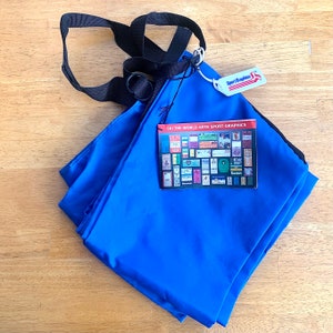 1980’s SPORT GRAPHICS Vintage Ski Bag New Old-Stock 220cm 87&quot; Blue Alpine Nordic