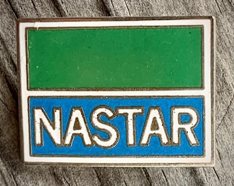 Vintage 1980s NASTAR Ski Pin: Enamel Travel Souvenir