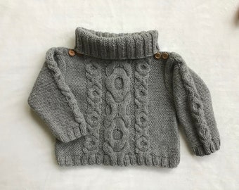 Alpaca & Wool toddler sweater. Size 2-3 years.