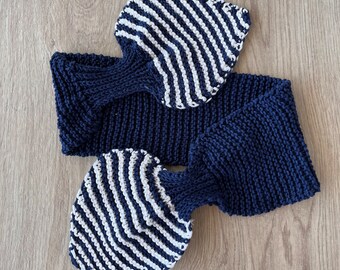 Cotton Sledding Scarf for Adults. Size S-M. - Etsy