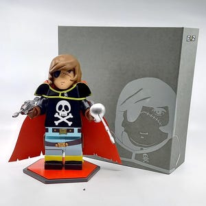 Albator the Space Corsair figurine for men&#39;s gift