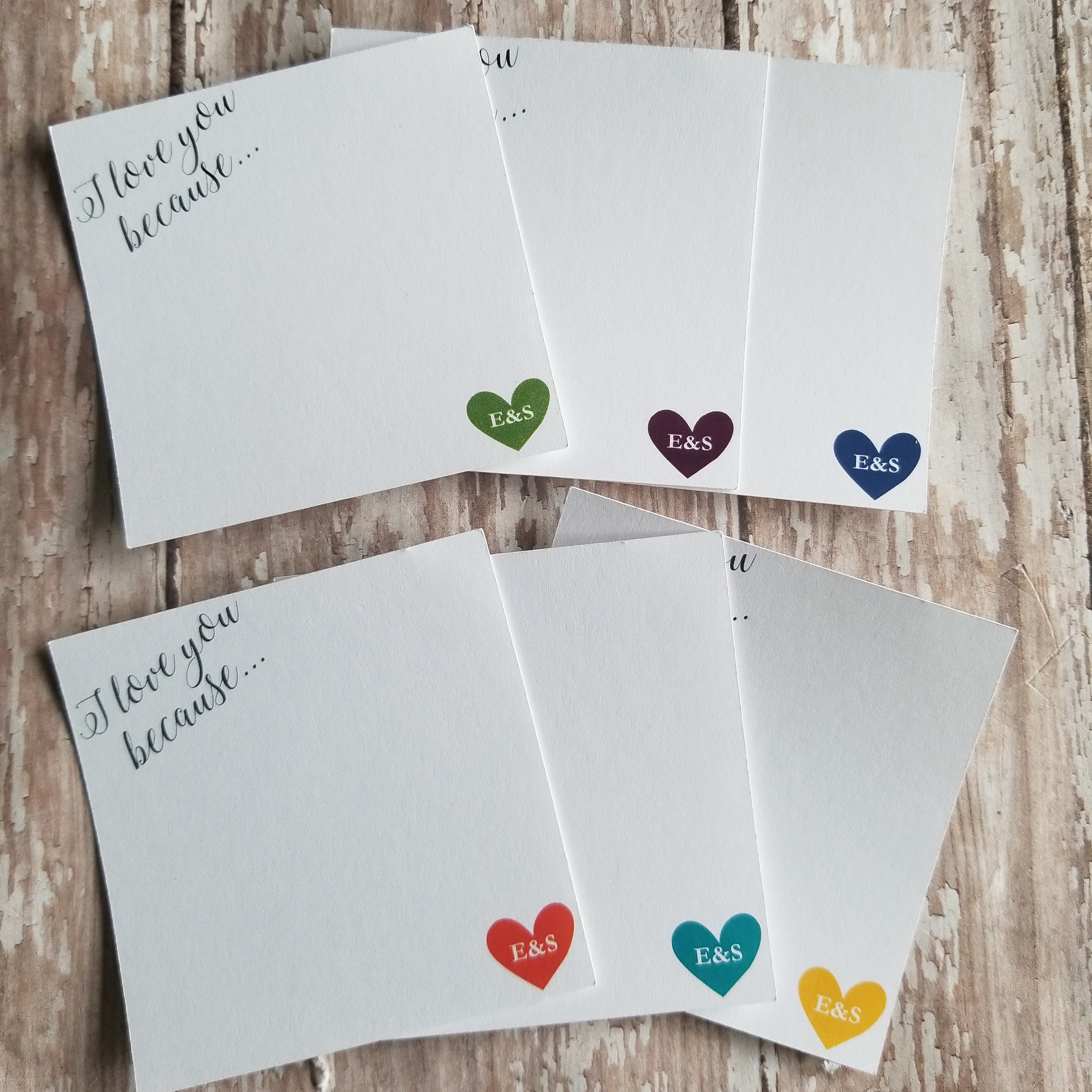 Six Love Note Mini Envelope Card – Berylune