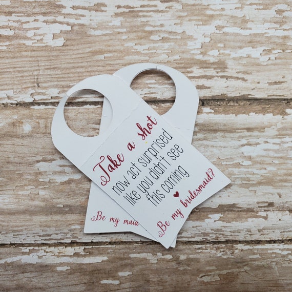 Set Di Scatole Regalo Personalizzate Per Proposte Di Damigella - Foto 6