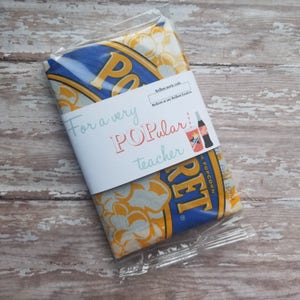 For a POPular teacher, best teacher, teacher gift, end of year gift, movie night, popcorn teacher gift, number 1 teacher, movie code (P09)