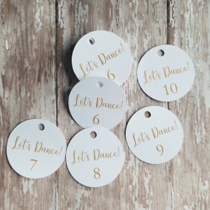 2" Flip Flop Tags, lets dance, Shoe Size Tag, A little Treat for your Dancing Feet, Small Flip Flop Tags, wedding favor, wedding tag (F009C)