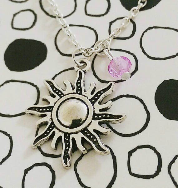 Tangled Rapunzel Sun Necklace At Last I See The Light Disney Image 0