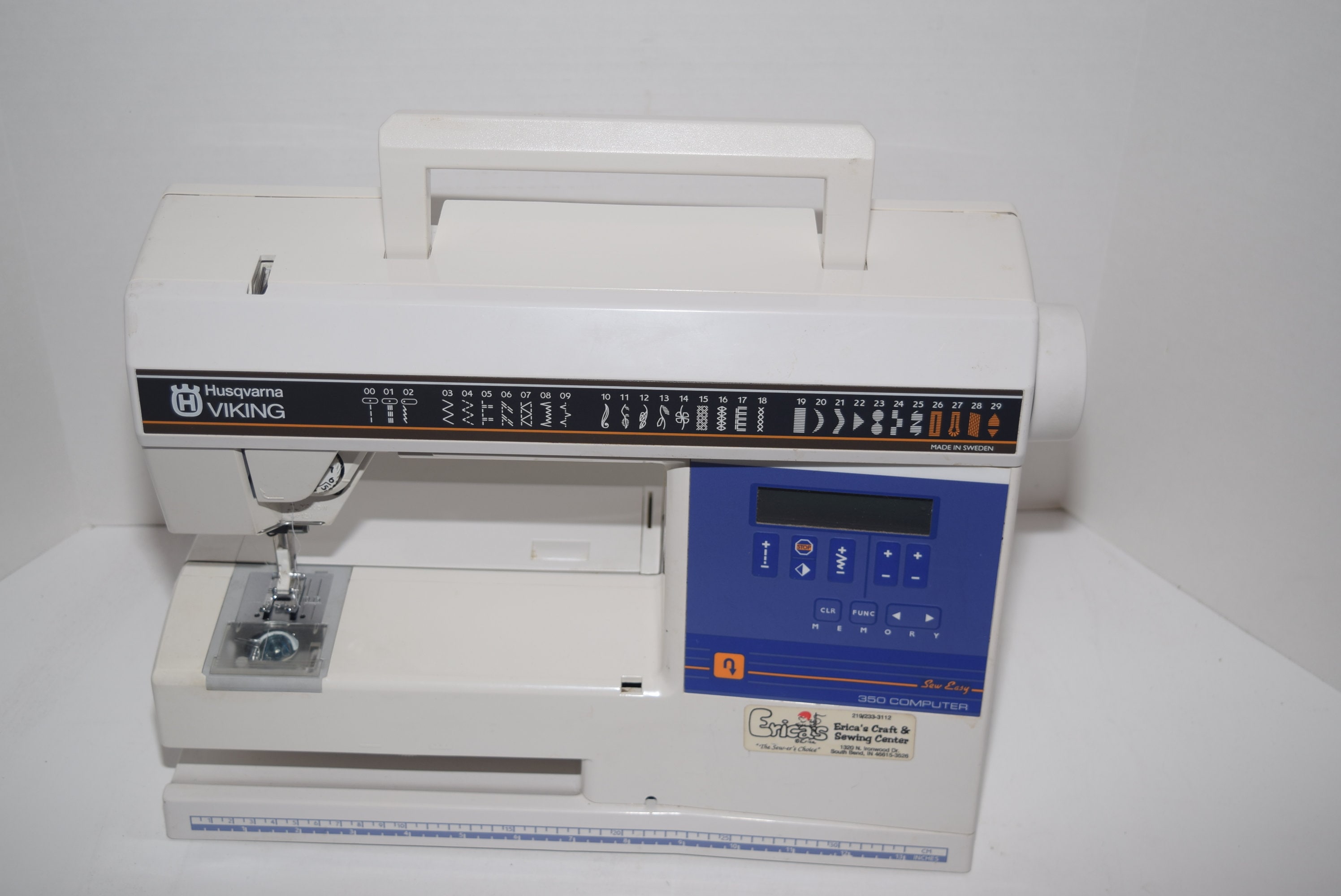 Husqvarna Viking Sew Easy 350 Sewing Machine Works Great Etsy