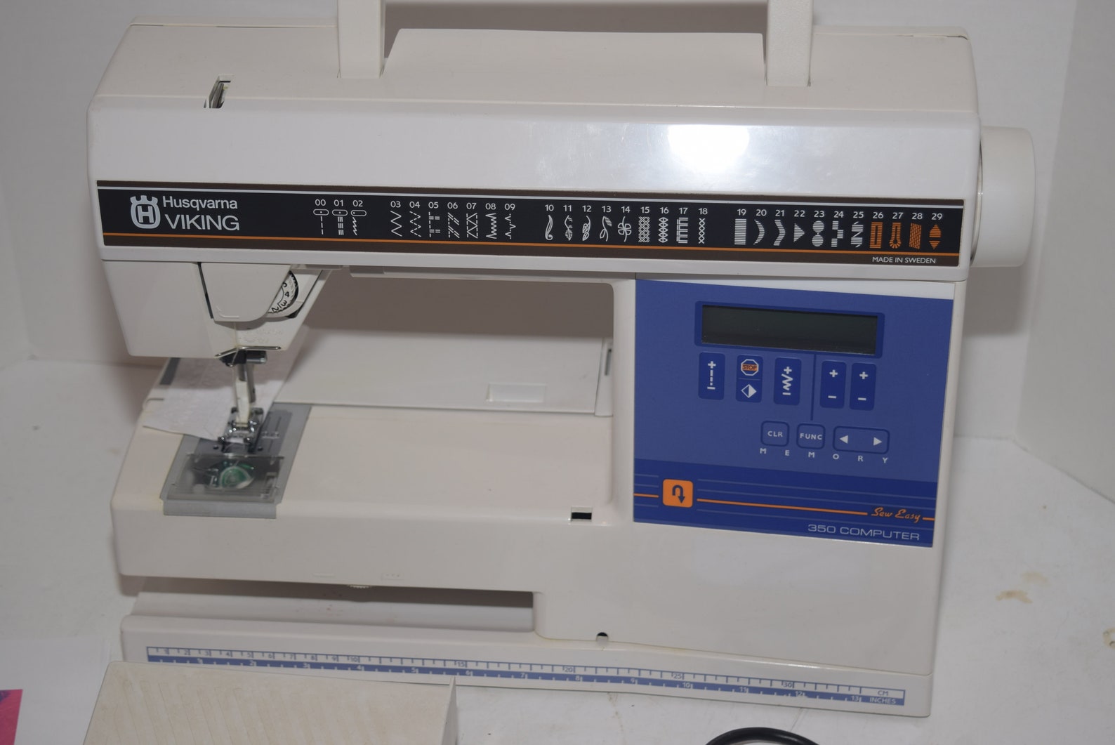 Husqvarna Model 350 Portable Sewing Machine 100 Serviced Etsy
