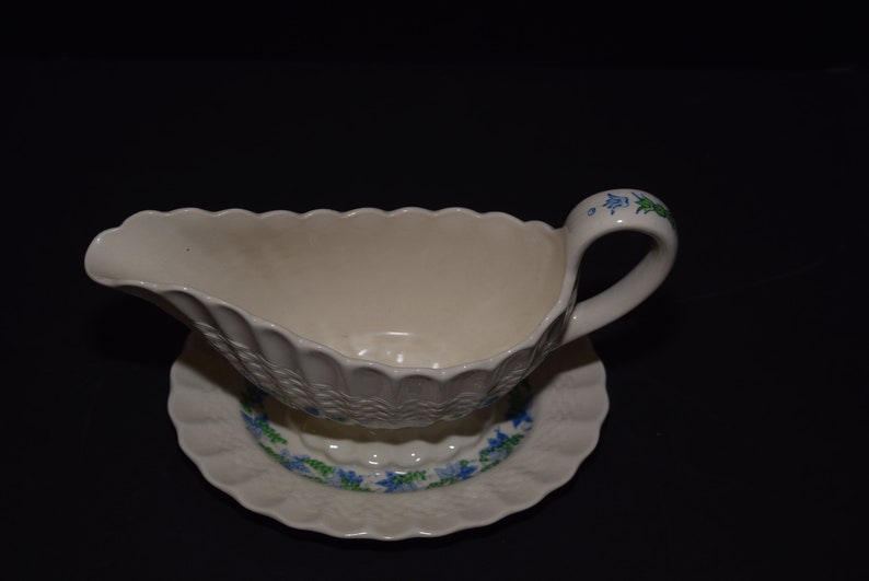 Vintage Copeland Spode Valencia Gravy Boat w/Attached Etsy Schweiz