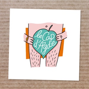 Carte postale du Cap d'Agde