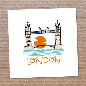 London postcard