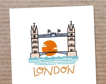 London postcard