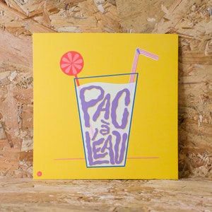 Carte postale - Pac à l'eau !