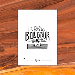 Place Bellecour Lyon Mini poster image 1