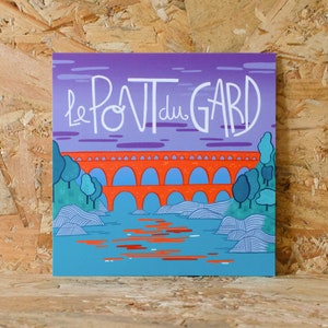 Postcard - The Pont du Gard