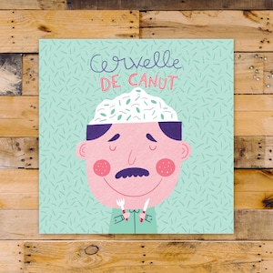 Carte postale - Cervelle de canut / Lyon
