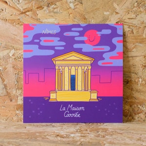 Carte postale - La Maison Carrée de Nîmes