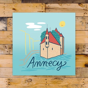 Carte postale - Annecy