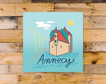 Carte postale - Annecy