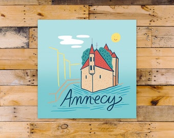Cartolina - Annecy