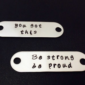 Running Shoe Personalized Charm - Scarpa Personalizzata Personalizzata Tag Scarpe Personalizzata Tag Maratona Motivational Inspirational - non arrenderti