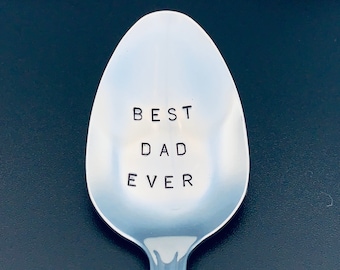 Bester Papa aller Zeiten Löffel -Vatertagsgeschenk -Weihnachtsgeschenk für den besten Freund, Geschenk für den Freund, Geschenk für Opa, Eislöffel