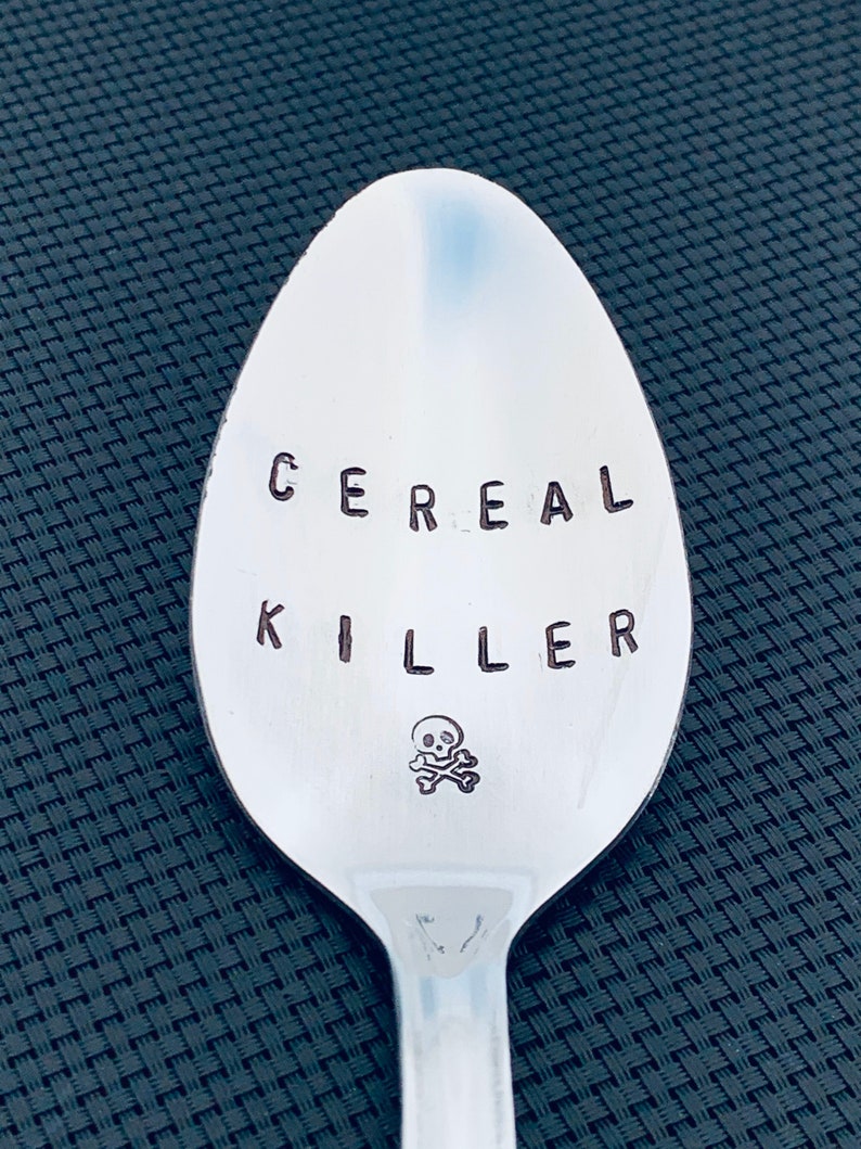 Cereal Killer Spoon / Unique Gift/boyfriend / Teenager / Etsy