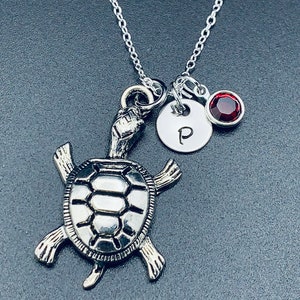 Verkauf - Schildkröte handgestempelt Halskette - ersten Schmuck - tropischen Urlaub Andenken - Hochzeitsschmuck - Strand - Geburtstagsgeschenk - Meeresschildkröten