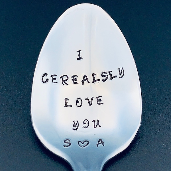 I Cerealsly Love You Etsy