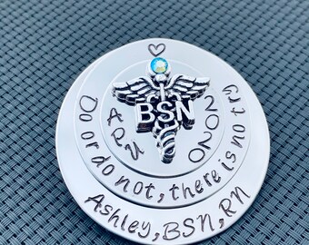 Personalized Pin for RN LPN or Caduceus /bsn /Nurses / Nursing Student /  Nursing Pinning Ceremony / RN pin / Lpn Pin / Nursing Graduate #29
