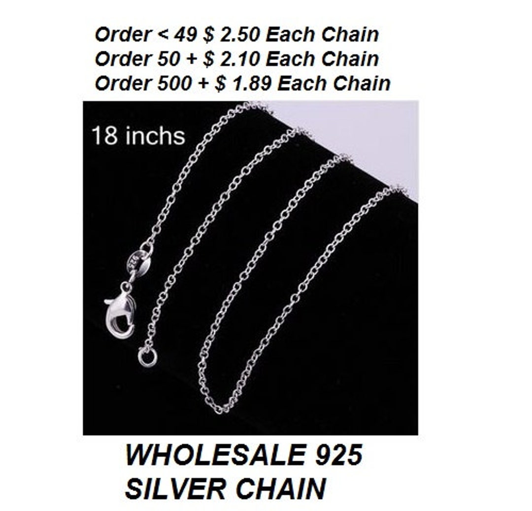 Sterling Silver 18in Polished Round Box Chain with Lobster Clasp