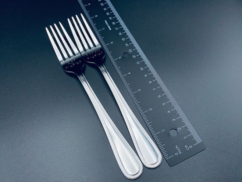 I do /I do too Personalized wedding forks-Personalized Forks Message of Choice Wedding Cake Forks Hand Stamped Forks Dinner Forks image 10