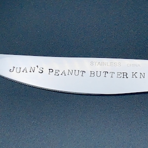 Father’s Day gift / Dad’s Peanut Butter knife/ Unique Gift for dad / Daddy’s gift/ Husband / Peanut Lover /butter knife