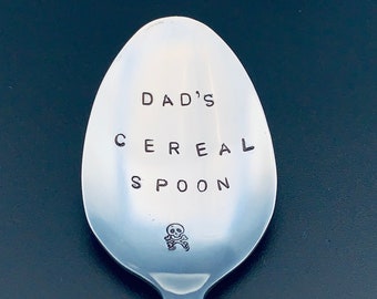 Müsli-Killer-Löffel – Lustiges Geschenk Für Männer, Aus Edelstahl, Mit Gravur 'Cereal Killer'