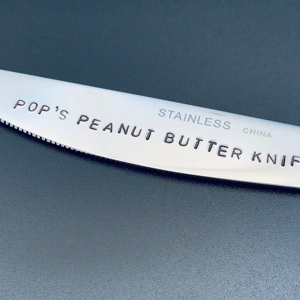 Christmas gift / Dad’s Peanut Butter knife/ Unique Gift for dad / Daddy’s gift/ Husband / Peanut Lover /butter knife